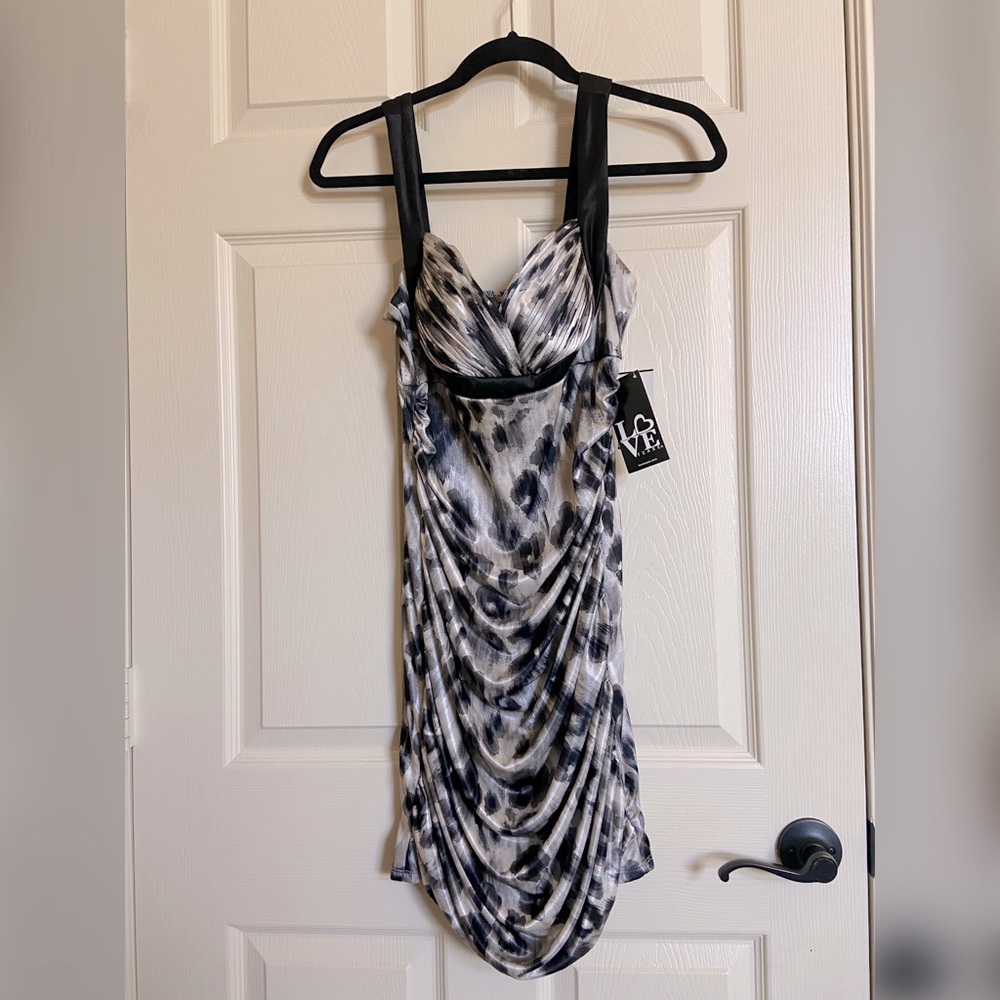 Love Tease Cocktail Mini Dress NWT